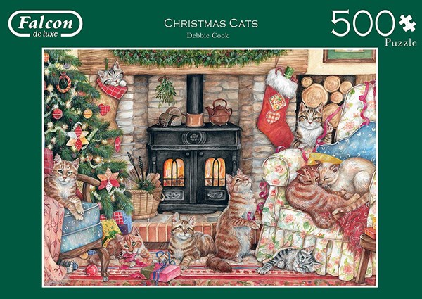 Falcon (11239) - "Christmas Cats" - 500 piezas