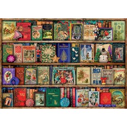 Ravensburger (19801) - "The Christmas Library" - 1000 piezas