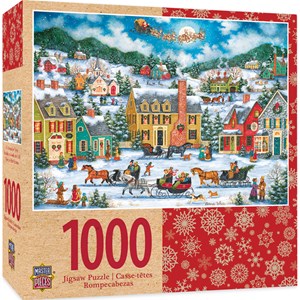 MasterPieces (71773) - "Christmas Eve Fly By" - 1000 piezas