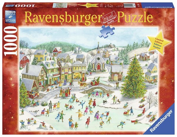Ravensburger (15290) - "Playful Christmas Day" - 1000 piezas