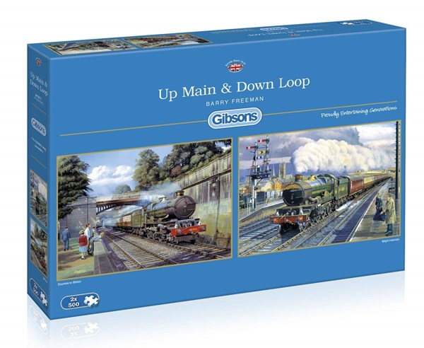 Gibsons (G5049) - Barry Freeman: "Up Main & Down Loop" - 500 piezas