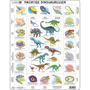 Larsen (HL9-NL) - "Fascinating Dinosaurs - NL" - 35 piezas