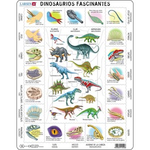 Larsen (HL9-ES) - "Fascinating Dinosaurs - ES" - 35 piezas