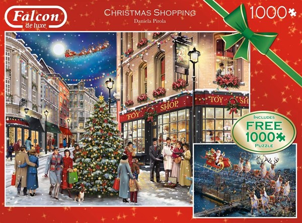 Falcon (11225) - Daniela Pirola: "Christmas Shopping" - 100 piezas