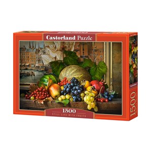 Castorland (C-151868) - "Still Life with Fruits" - 1500 piezas