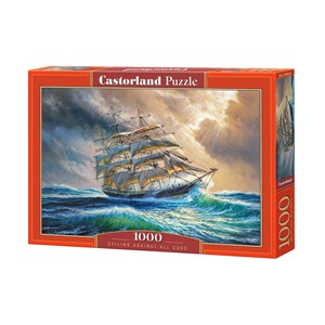 Castorland (C-104529) - "Sailing Against All Odds" - 1000 piezas