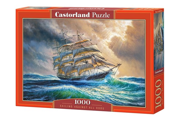Castorland (C-104529) - "Sailing Against All Odds" - 1000 piezas