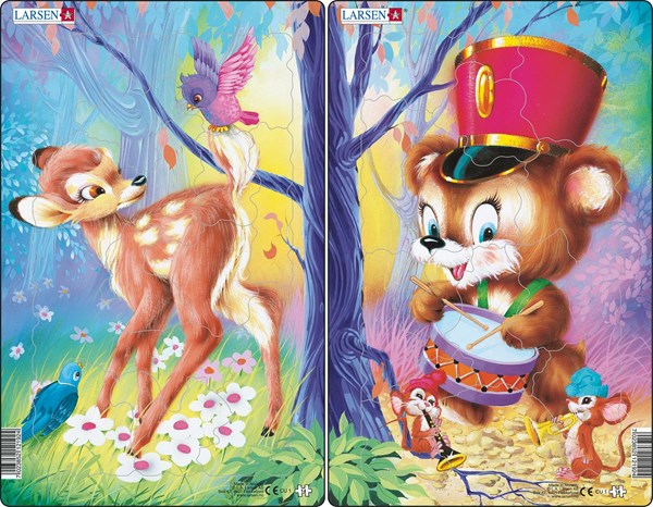 Larsen (CU1) - "Cute Animals" - 14 piezas