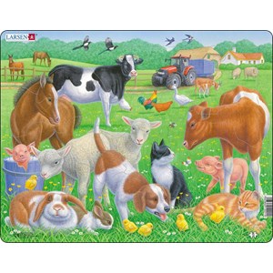 Larsen (FH35) - "Pets and Farm Animals" - 15 piezas
