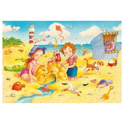 Ravensburger (08880) - "Children at the Beach" - 24 piezas