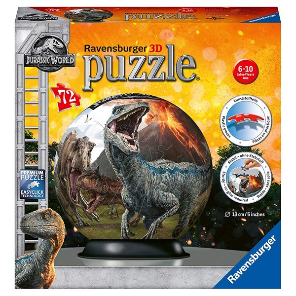 Ravensburger (11757) - "Jurassic World" - 72 piezas
