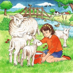 Ravensburger (09351) - "My Favorite Animals" - 49 piezas