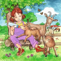 Ravensburger (09351) - "My Favorite Animals" - 49 piezas