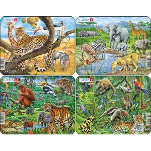 Larsen (Z8) - "Exotic animals" - 11 piezas