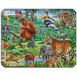 Larsen (Z8-4) - "Exotic animals" - 11 piezas