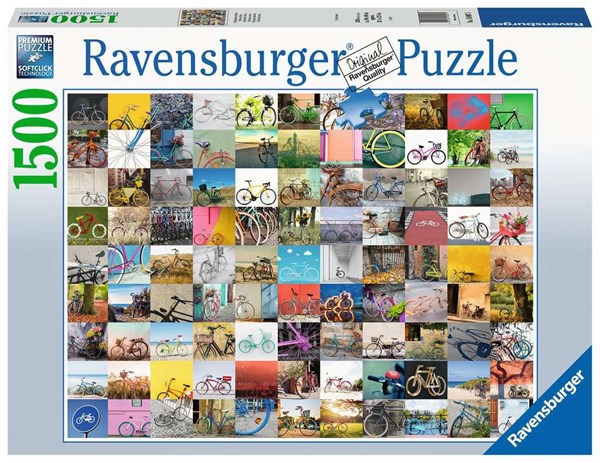 Ravensburger (16007) - "Bicycles" - 1500 piezas