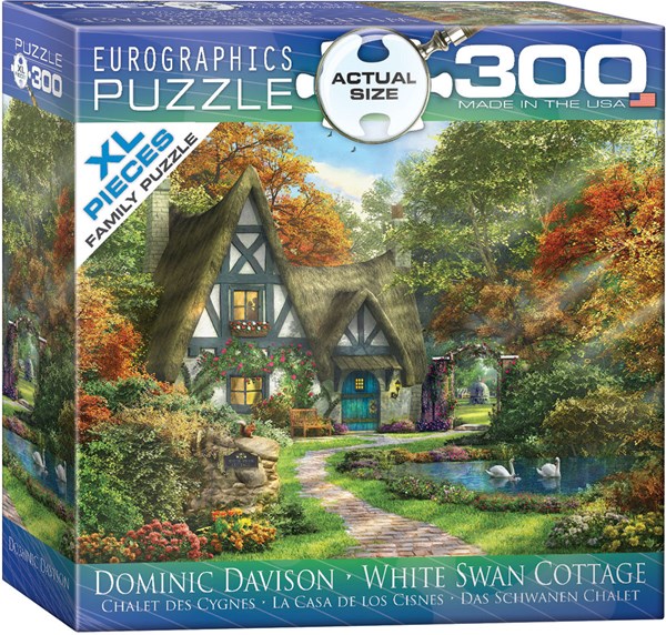 Eurographics (8300-0977) - Dominic Davison: "White Swan Cottage" - 300 piezas