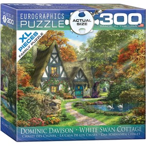 Eurographics (8300-0977) - Dominic Davison: "White Swan Cottage" - 300 piezas