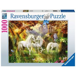 Ravensburger (15992) - "Unicorns in the Forest" - 1000 piezas