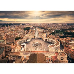 Ravensburger (14082) - "Beautiful Skylines, Rome" - 1000 piezas