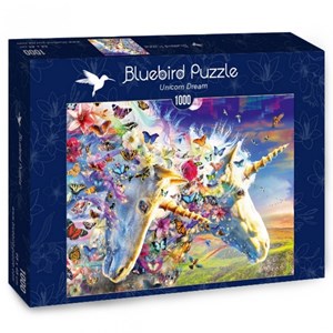 Bluebird Puzzle (70245) - "Unicorn Dream" - 1000 piezas