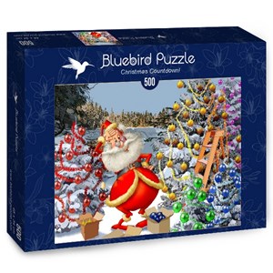 Bluebird Puzzle (70296) - "Christmas Countdown!" - 500 piezas