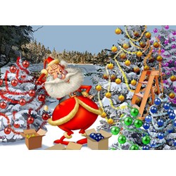 Bluebird Puzzle (70296) - "Christmas Countdown!" - 500 piezas