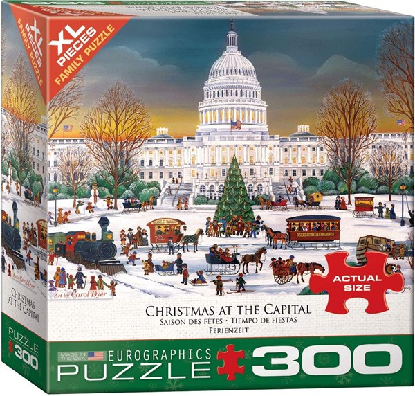 Eurographics (8300-5403) - "Christmas at the Capitol" - 300 piezas