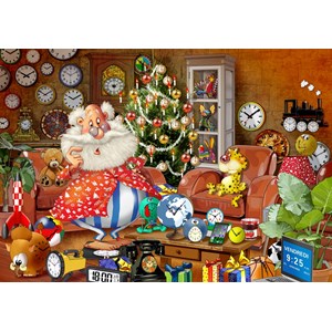 Bluebird Puzzle (70295) - "Christmas Time!" - 1000 piezas