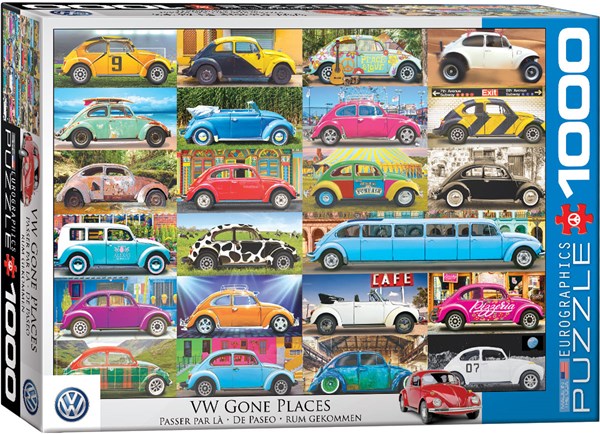 Eurographics (6000-5422) - "VW Gone Places" - 1000 piezas