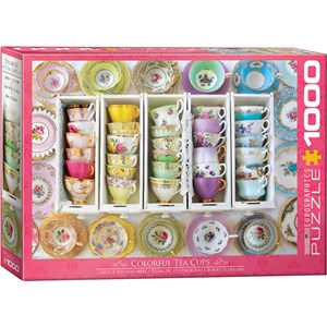 Eurographics (6000-5342) - "Tea Cups Boxes" - 1000 piezas