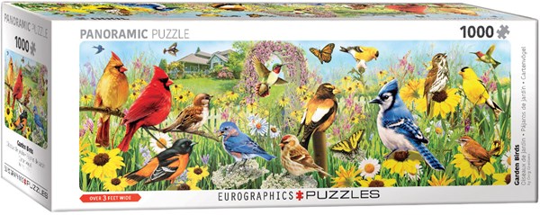 Eurographics (6010-5338) - Greg Giordano: "Garden Birds" - 1000 piezas