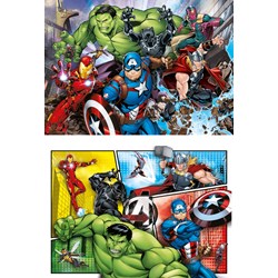 Clementoni (21605) - "Marvel Avengers" - 60 piezas