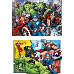Clementoni (21605) - "Marvel Avengers" - 60 piezas