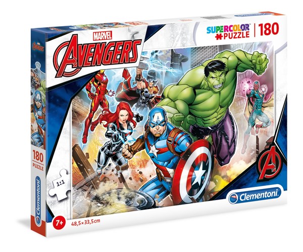 Clementoni (29295) - "Marvel Avengers" - 180 piezas