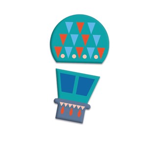 Castorland (16162) - "Transport" - 2 piezas