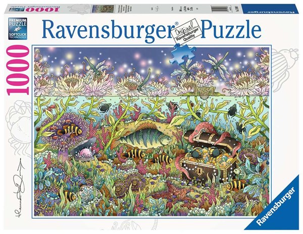 Ravensburger (15988) - "Underwater Kingdom" - 1000 piezas