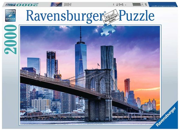 Ravensburger (16011) - "New York Skyline" - 1000 piezas