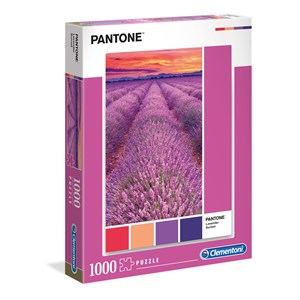 Clementoni (39493) - "Lavender sunset" - 1000 piezas