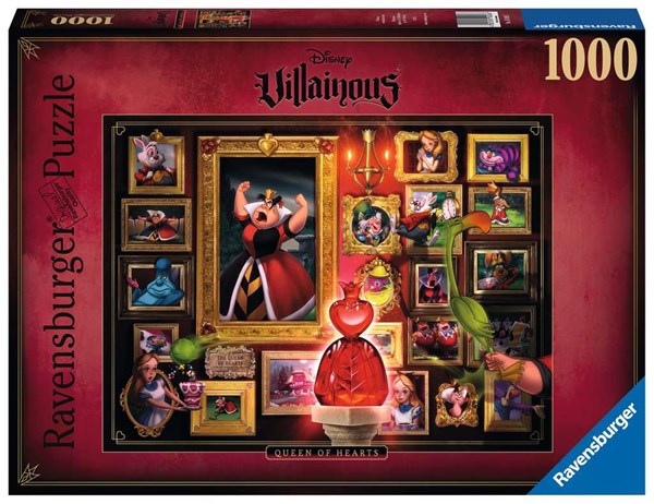 Ravensburger (15026) - "Queen of Hearts" - 1000 piezas