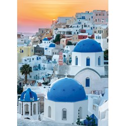 Clementoni (39480) - "Santorini" - 1000 piezas