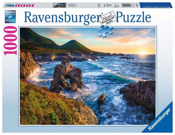 Ravensburger (15287) - "Big Sur Sunset" - 1000 piezas