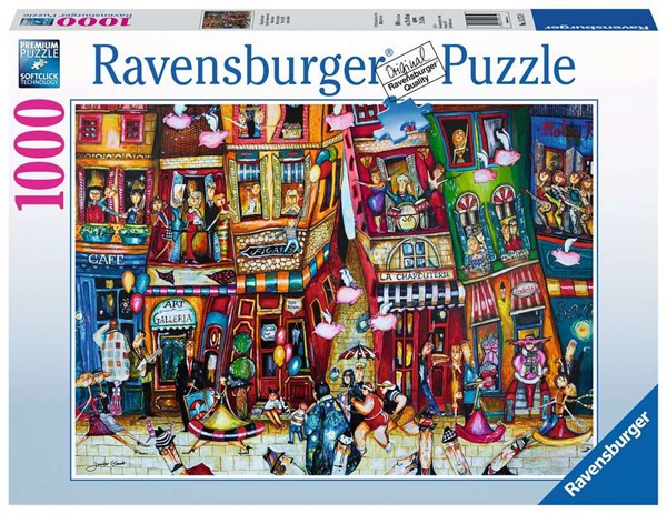 Ravensburger (15275) - "When Pigs Fly" - 1000 piezas