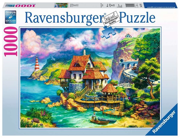 Ravensburger (15273) - "The Cliff House" - 1000 piezas
