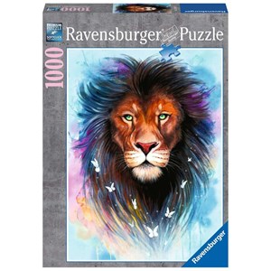 Ravensburger (13981) - "Majestic Lion" - 1000 piezas
