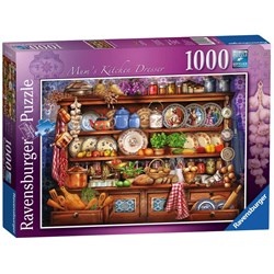 Ravensburger (19848) - "Mum's Kitchen Dresser" - 1000 piezas