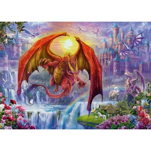 Ravensburger (15269) - "Dragon Kingdom" - 1000 piezas