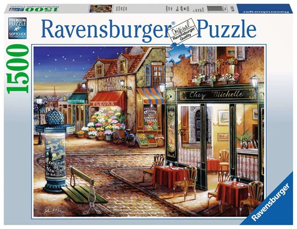 Ravensburger (16244) - "Paris's Secret Corner" - 1500 piezas