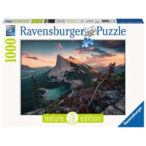 Ravensburger (15011) - "Rugged Rocky Mountains" - 1000 piezas