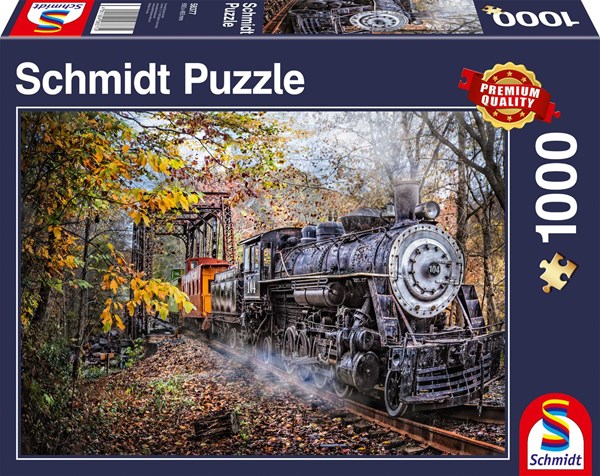 Schmidt Spiele (58377) - "Railway Fascination" - 1000 piezas